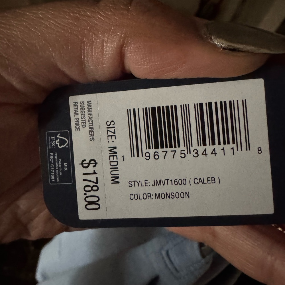 Johnnie-O Caleb Prep-Formance pullover Light Blue… - image 3